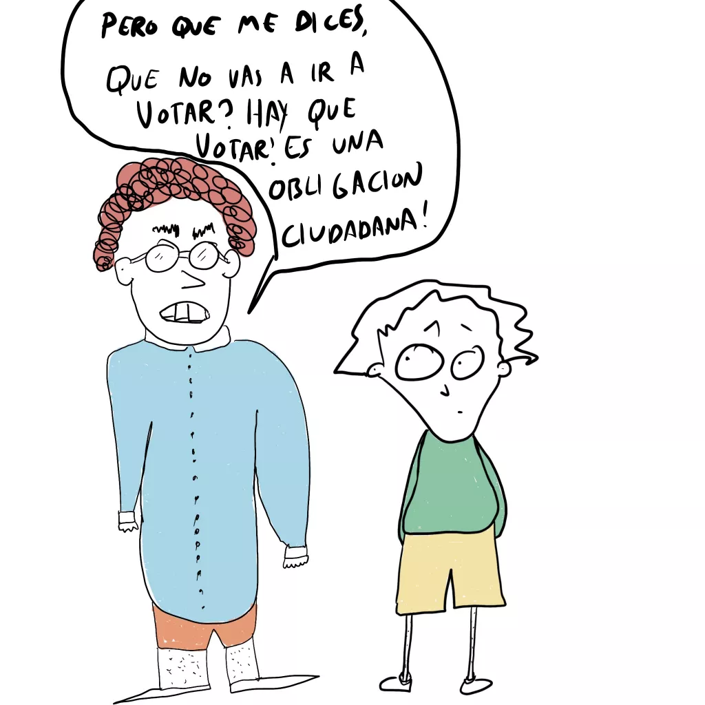 votar
